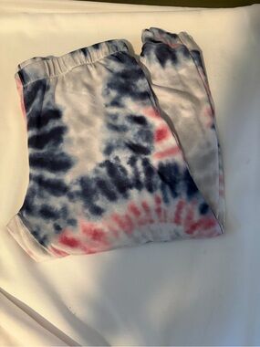 Secret Treasures Women’s Tie-Dye Pajama Bottoms- Pink & Navy